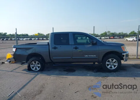 2012 Nissan Titan Sv z USA, uszkodzony, nr VIN 1N6AA0EK6CN318138